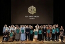 AKMI Winners and participants at Queen Elizabeth Hall in London's Southbank